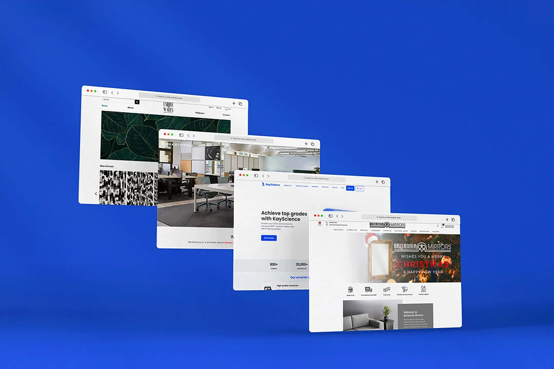 About Greater London Web Design banner